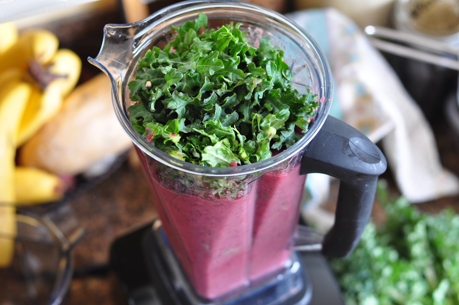 smoothie-berry-kale-partially-blended