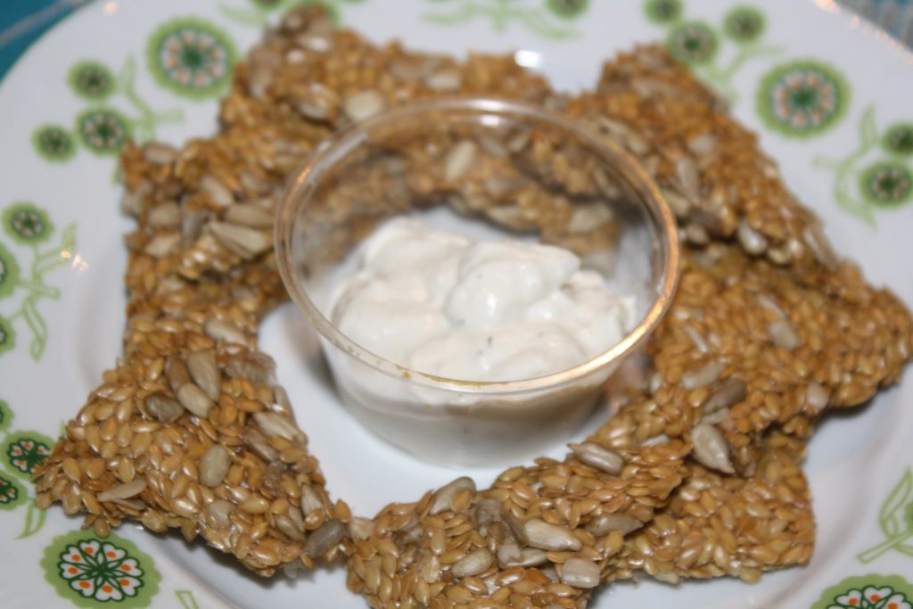 Heart Healthy Recipe – Savory Seed Crackers